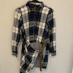Zara checked shirt